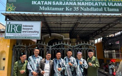 Kunjungi Arena Muktamar di Jombang, PC ISNU Pasuruan Konsolidasi Strategis dan Ziarah Pendiri NU